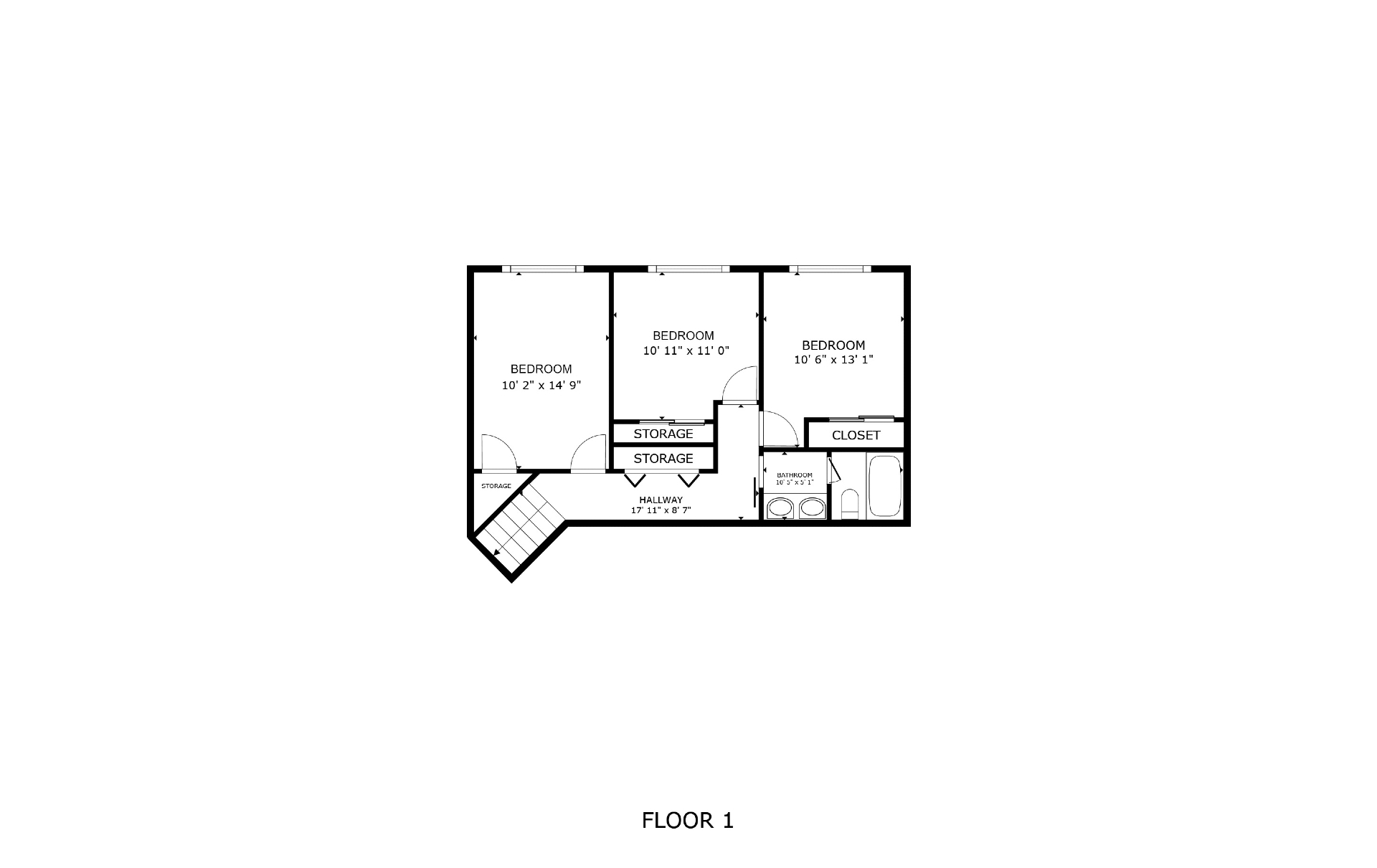 Floorplan Level 1