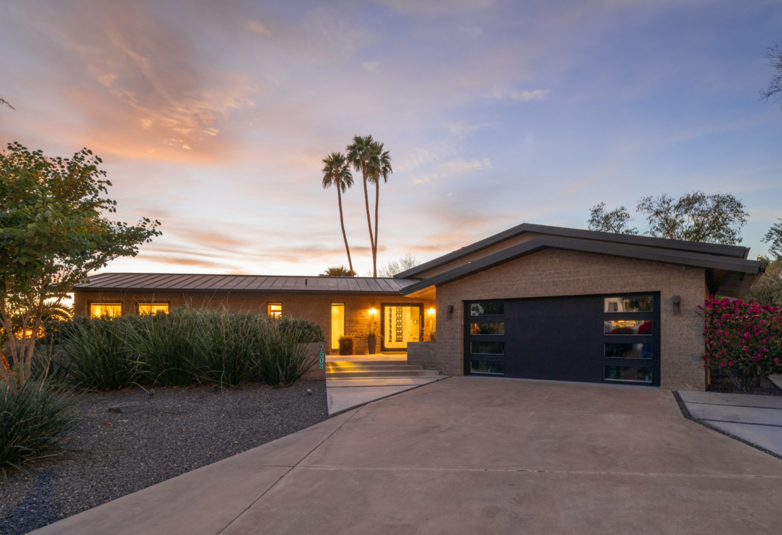 Front Elevation Dusk