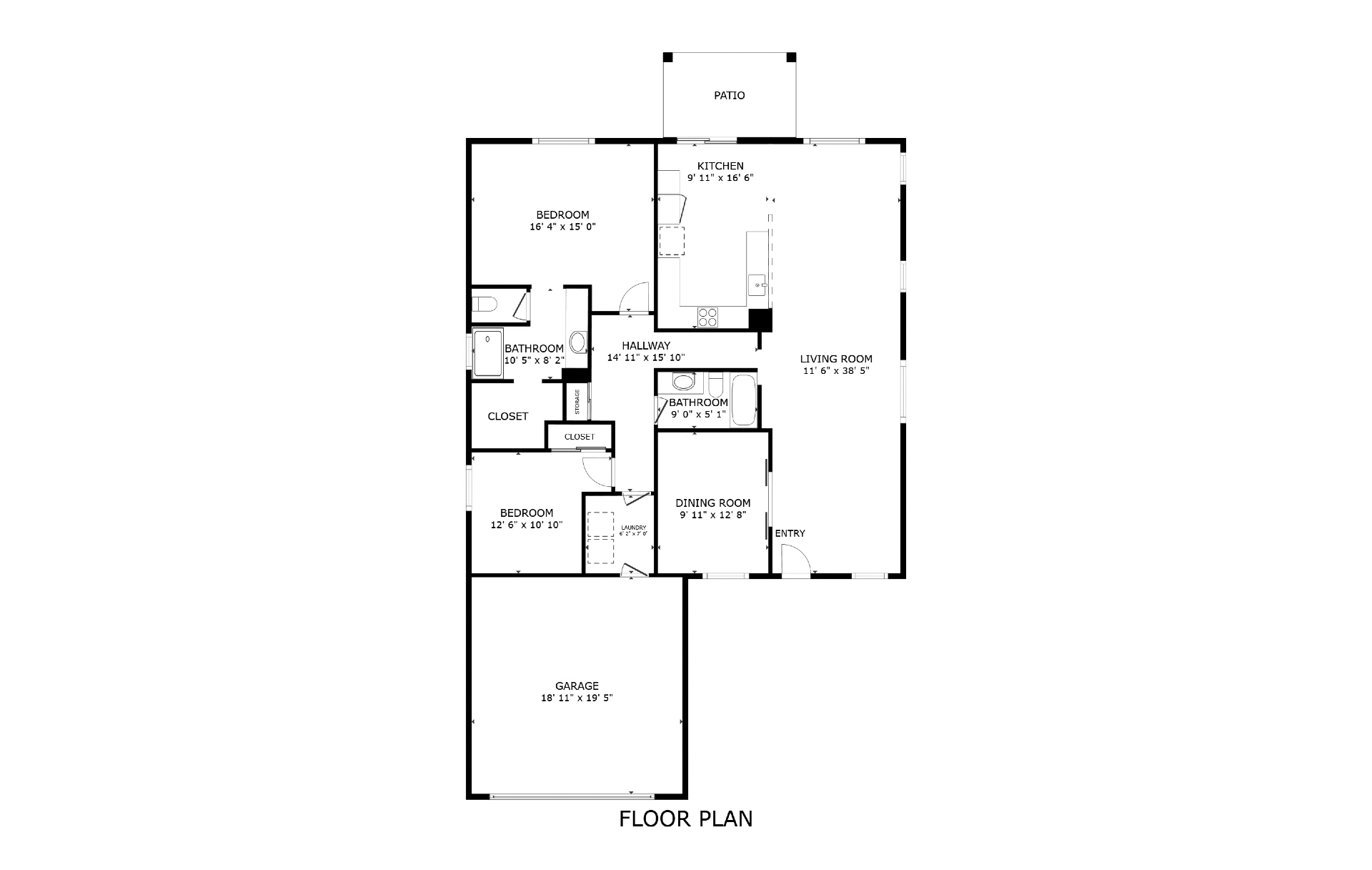 Calle Lejos Floor Plan